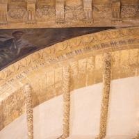 Basilica Cattedrale di Sant'Agata - Interior: Detail of Arch and Fresco
