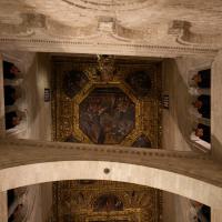 Basilica di San Nicola - Interior: Nave Ceiling with an Arch