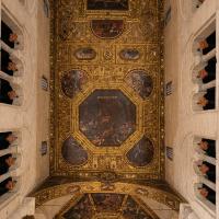 Basilica di San Nicola - Interior: Nave Ceiling with Paintings by Carlo Rosa