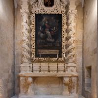 Basilica di Santa Croce - Interior: Altar Painting 