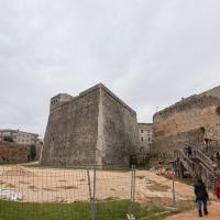Castello Aragonese - Exterior: Facing West