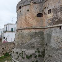 Castello Aragonese - Exterior: West Facade, Facing North