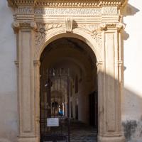 Convento dei Carmelitani Calzati - Exterior: Portal on South Facade