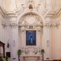 Chiesa di San Giuseppe Patriarca - Interior: Auxiliary Altar with Painting of a Saint