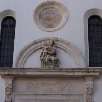 Chiesa di Santa Maria della Chinisa - Exterior: Detail of West Facade