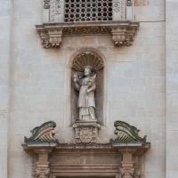 Chiesa Madre dei Santi Pietro e Paolo - Exterior: Statue of San Raimondo Nonnato on West Facade (Unverified)