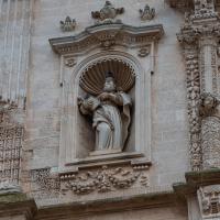 Chiesa Madre dei Santi Pietro e Paolo - Exterior: Statue of St. Paul on West Facade (Unverified)