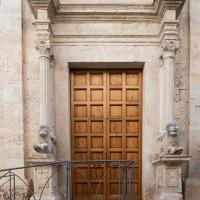 Chiesa Matrice Parrocchia di San Nicola di Bari - Exterior: Door on North Facade
