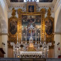 Altar with Madonna and Child, Saints Peter, Paul, Francis and Clare - View in Situ