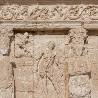 Fontana Greca - Detail of Caryatids and Bas-Reliefs, Facing North