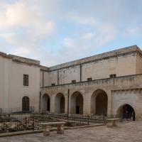 Castello of Charles V - Interior: Courtyard Walls, Facing Southeast