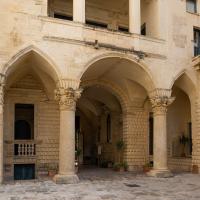 Palazzo Adorno - Interior: Arcade of Cortile