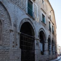 Palazzo Bonelli - Exterior: Arcade on Corso Giuseppe Garibaldi, Facing Southeast