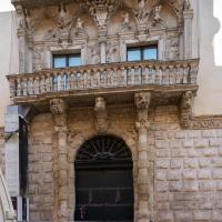 Palazzo della Marra - Exterior: Facade on Via Cialdini, Facing North
