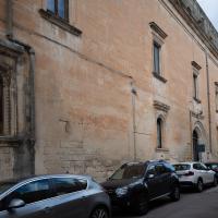 Palazzo Giaconia - Exterior: Facade on Via de Summa, Facing North