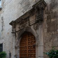 Palazzo Zizzi - Exterior: Door on Strada Palazzo di Città, Facing South