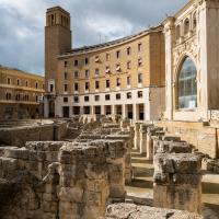 Anfiteatro Romano di Lecce - Facing East
