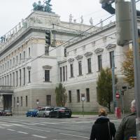 Austrian Parliament Building - Southeastern corner