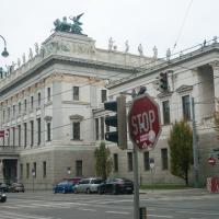 Austrian Parliament Building - Southeastern corner
