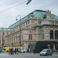 Vienna State Opera - Southwestern corner of the building