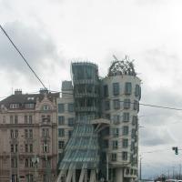 Dancing House - North Facade of Dancing House