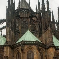 St. Vitus Cathedral - frontal view of the apse