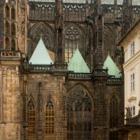 St. Vitus Cathedral - Details of the south facade