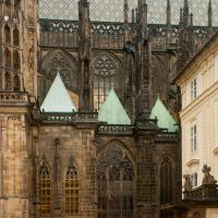 St. Vitus Cathedral - Details of the south facade