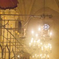 Old-New Synagogue - Interior, Chandelier