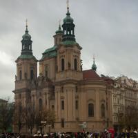 St. Nicholas' Church in the Staré Město - South Facade