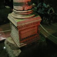 Basilica Cistern - Interior: Pedestal Detail