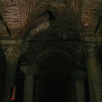 Basilica Cistern - Interior: Vaults, Columns