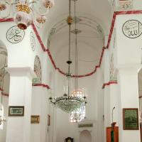 Bodrum Camii - Interior: Prayer Hall, Facing South Towards Qibla Wall, Mihrab Niche