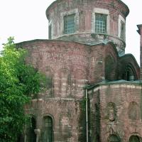 Constantine Lips Monastery - Exterior: Eastern Elevation, South Church, Central Dome