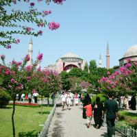 Hagia Sophia - Exterior: Southwest Elevation