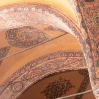 Hagia Sophia - Interior: Upper Gallery Arches Detail, Decoration, Mosaic