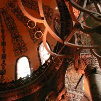 Hagia Sophia - Interior: Support Dome, Columns and Capitols