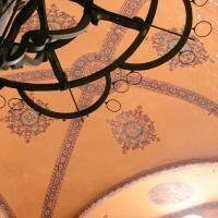Hagia Sophia - Interior: Upper Level Gallery, Ceiling Detail