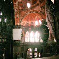 Hagia Sophia - Interior: Supporting Dome, Upper Level Gallery, Roundel