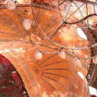 Hagia Sophia - Interior: Supporting Dome Ceiling Detail
