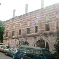Sokullu Mehmed Pasha Camii - Exterior: Northwestern Wall of Mosque Complex