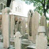 Suleymaniye Camii - Exterior: Cemetery, Mausoleum