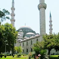 Suleymaniye Camii - Exterior: Complex Elevation, Viewed from North