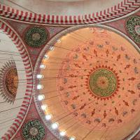 Suleymaniye Camii - Interior: Central and Support Domes