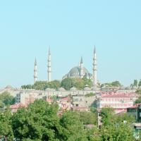 Suleymaniye Camii - Exterior: View Facing North of Complex and Surrounding Neighborhood