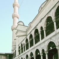 Sultanahmet Camii - Exterior: Northeastern Elevation; Minaret
