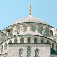 Sultanahmet Camii - Exterior: Central Dome; Facing Southwest