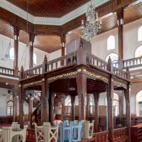 Arap Camii - Interior: Pulpit; Muezzin's Tribune