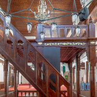 Arap Camii - Interior: Gallery Stairs