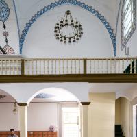 Atik Ali Pasha Camii - Interior: Northwest Wall; Stairs to Gallery